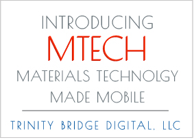 MTech makes materials technology mobile